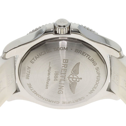 BREITLING Superocean 42 Date Watches A17366 Stainless Steel/Rubber mens
