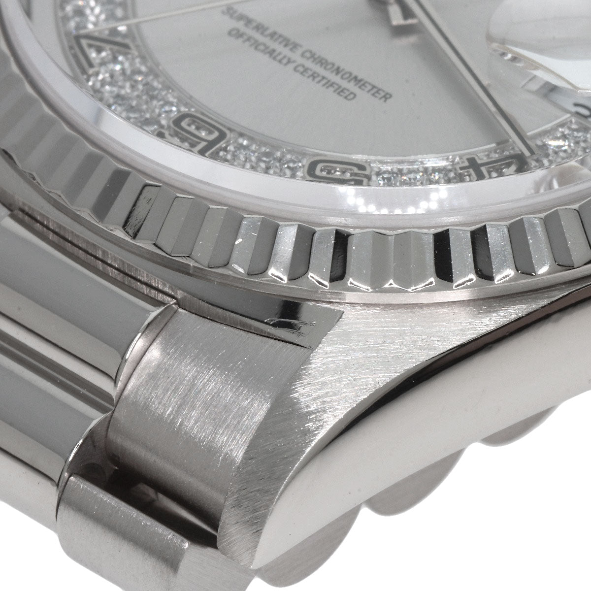 ROLEX Day-Date Myriad Diamond Watches 18239MA K18 White Gold/K18 White Gold mens