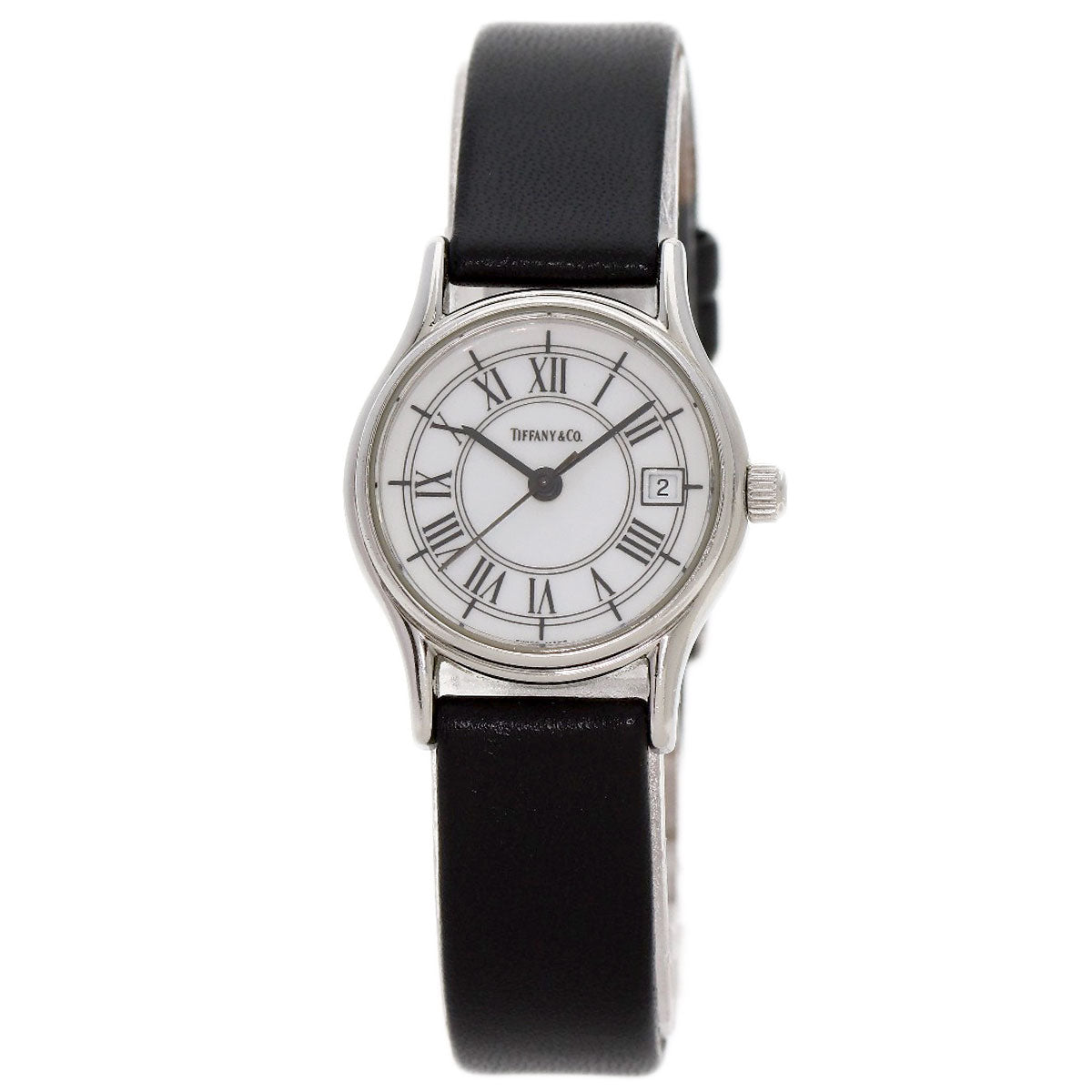 TIFFANY&Co. Classic Watches  Stainless Steel/Leather Ladies