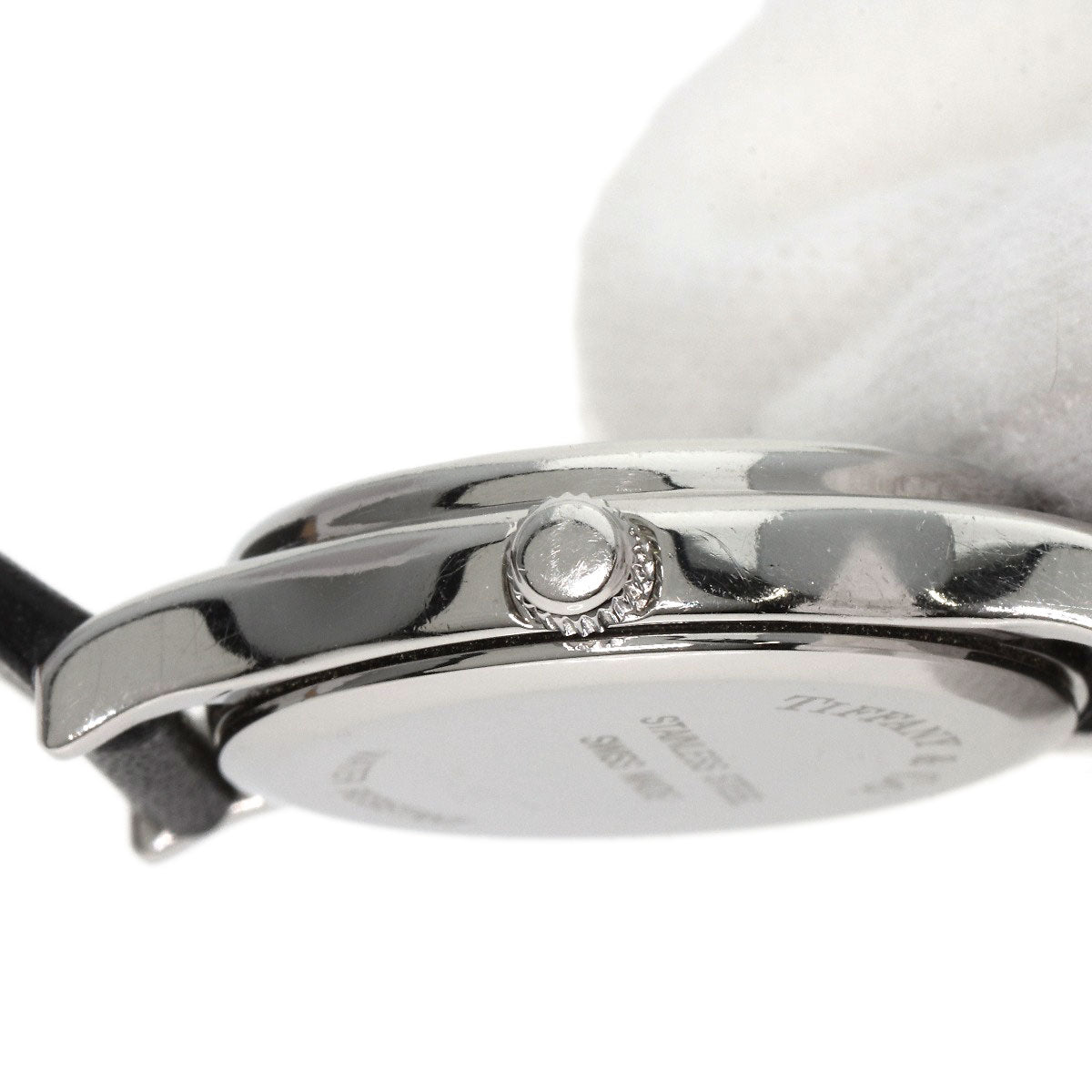TIFFANY&Co. Classic Watches  Stainless Steel/Leather Ladies