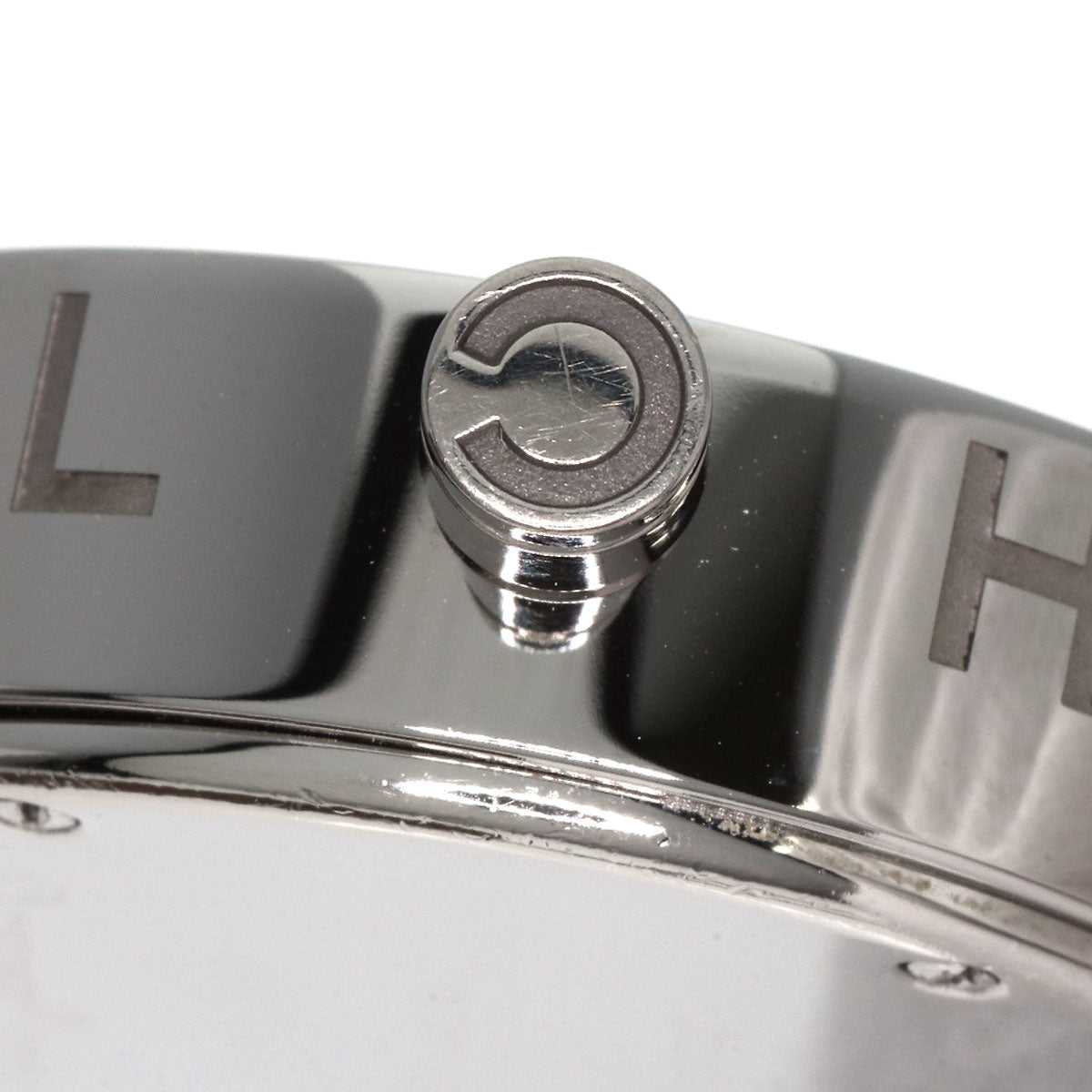 CHANEL La Ronde Watches H0579 Stainless Steel/Enamel Ladies