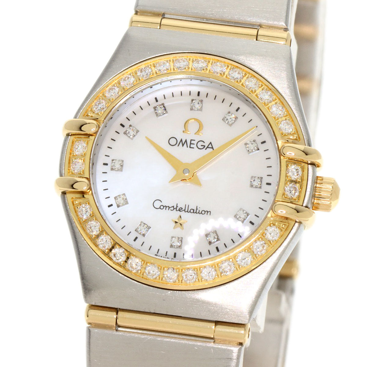 OMEGA Constellation Mini Watches 1267.75 Stainless Steel/SSxK18YG Ladies