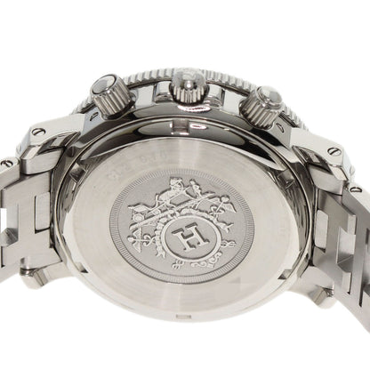 HERMES Clipper Diver Chronograph Watches CL2.910 Stainless Steel/Stainless Steel mens