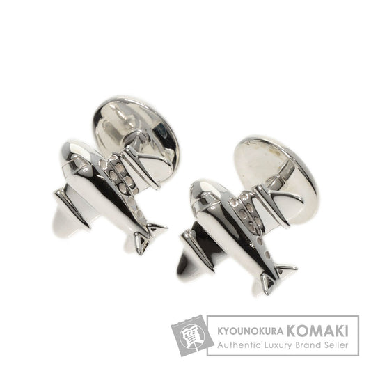 TIFFANY&Co. Airplane motif cuffs Silver mens [Used]