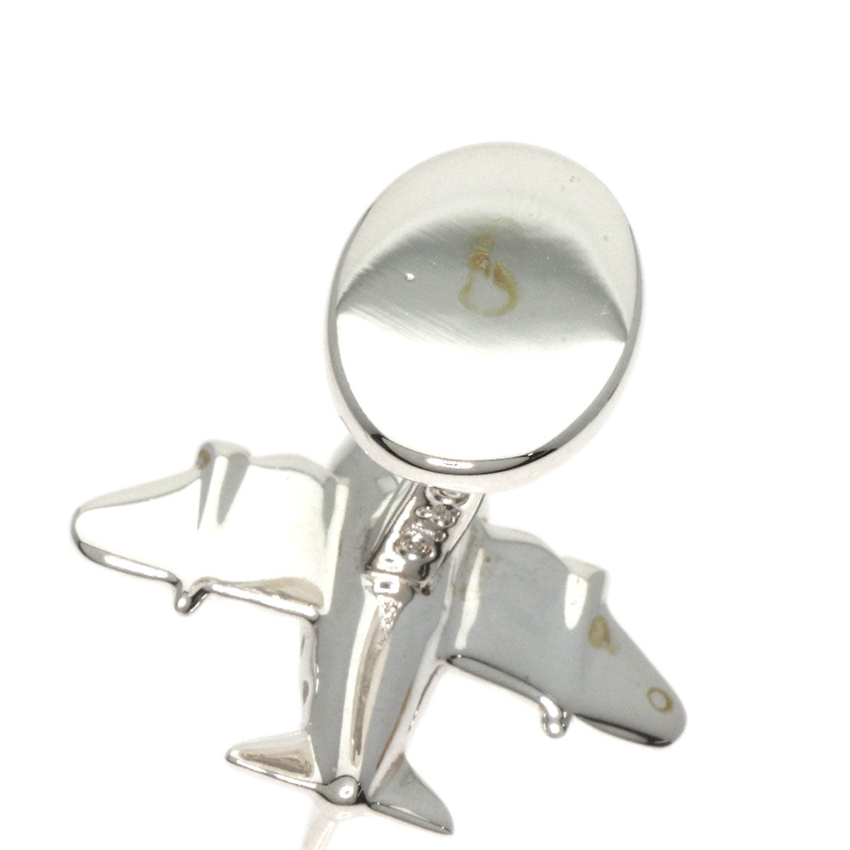 TIFFANY&Co. Airplane motif cuffs Silver mens [Used]