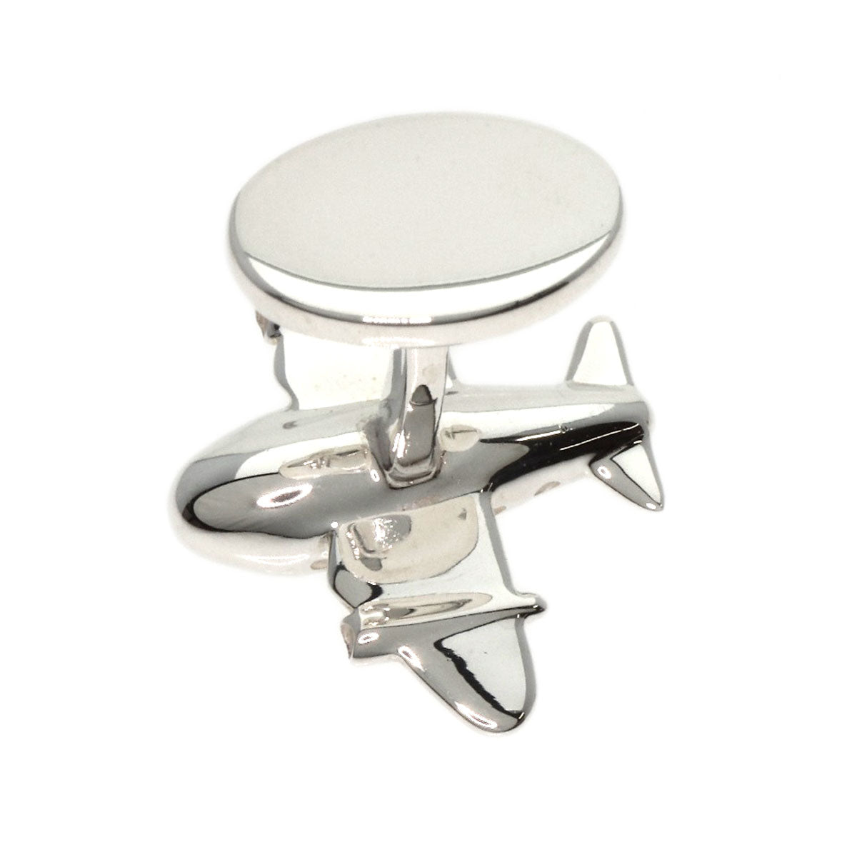 TIFFANY&Co. Airplane motif cuffs Silver mens [Used]