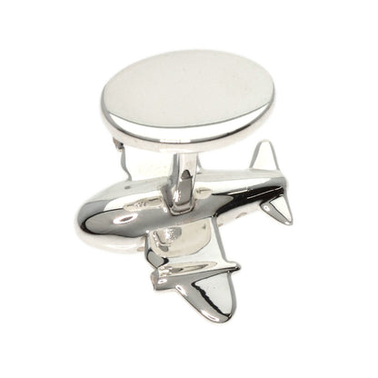 TIFFANY&Co. Airplane motif cuffs Silver mens [Used]