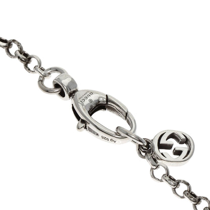 GUCCI Double G Key Charm #16 Bracelet Silver Ladies [Used]