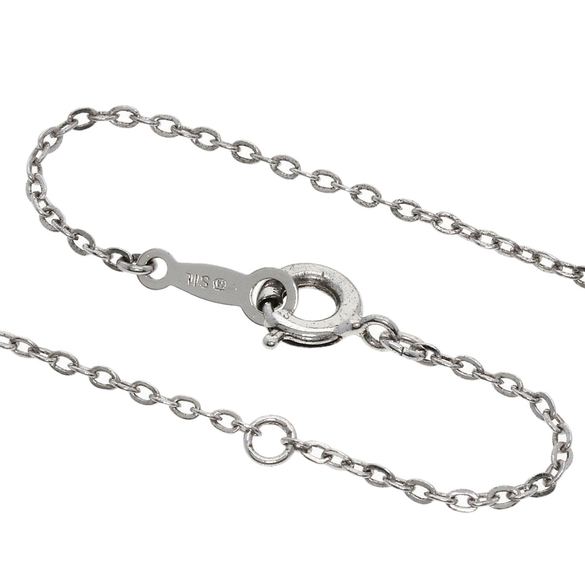 MIKIMOTO Leaf Akoya Pearl Pearl Necklace Silver Ladies [Used]