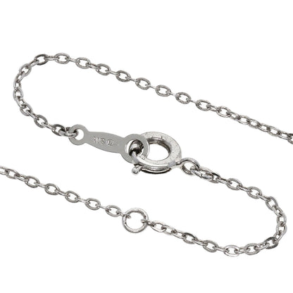 MIKIMOTO Leaf Akoya Pearl Pearl Necklace Silver Ladies [Used]