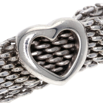 TIFFANY&Co. Somerset mesh Ring Silver Ladies [Used]
