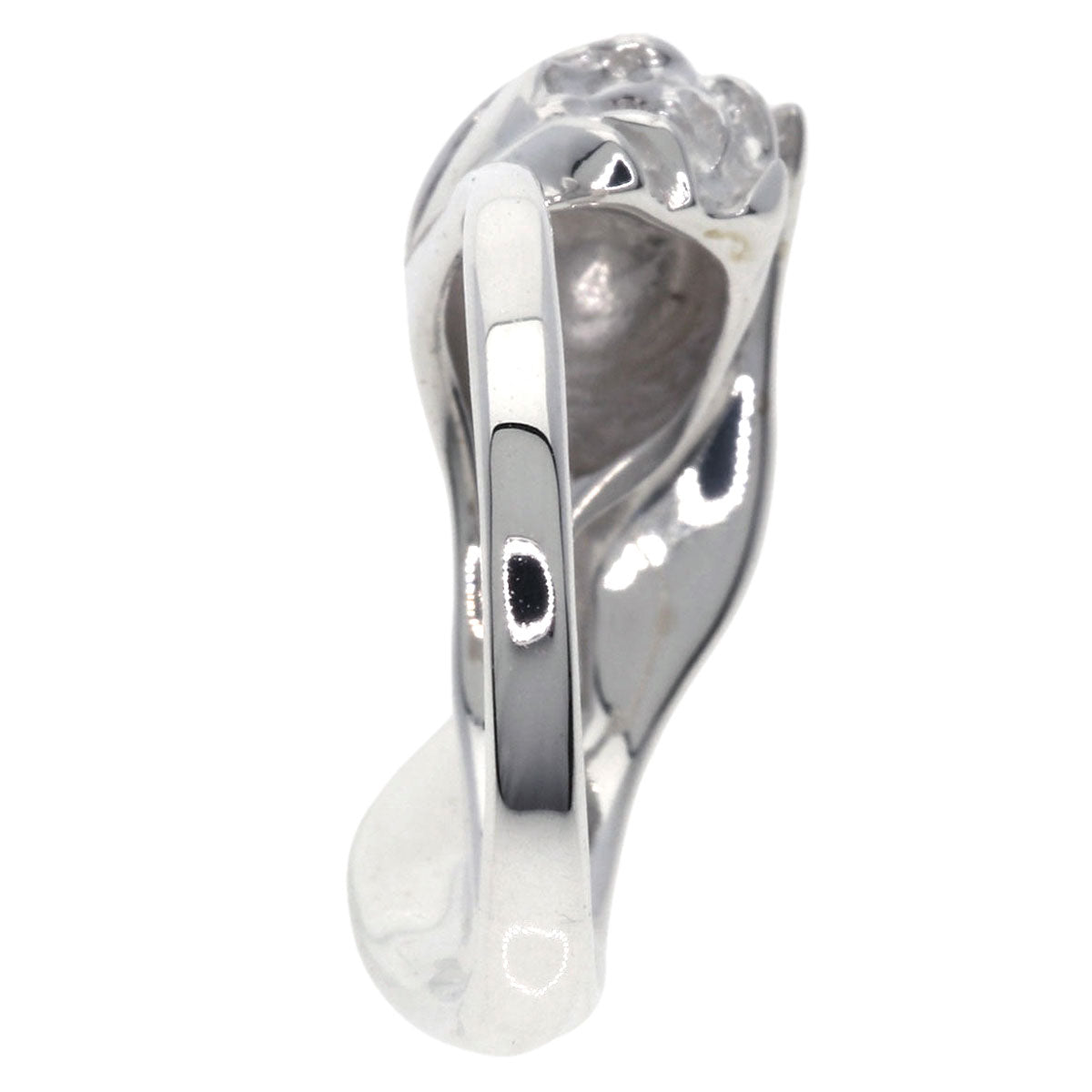 TIFFANY&Co. Tulip motif Ring Silver Ladies [Used]