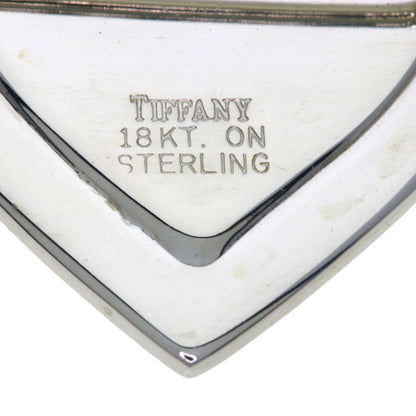 TIFFANY&Co. Heart motif Brooch Silver 18K Yellow GoldLadies [Used]