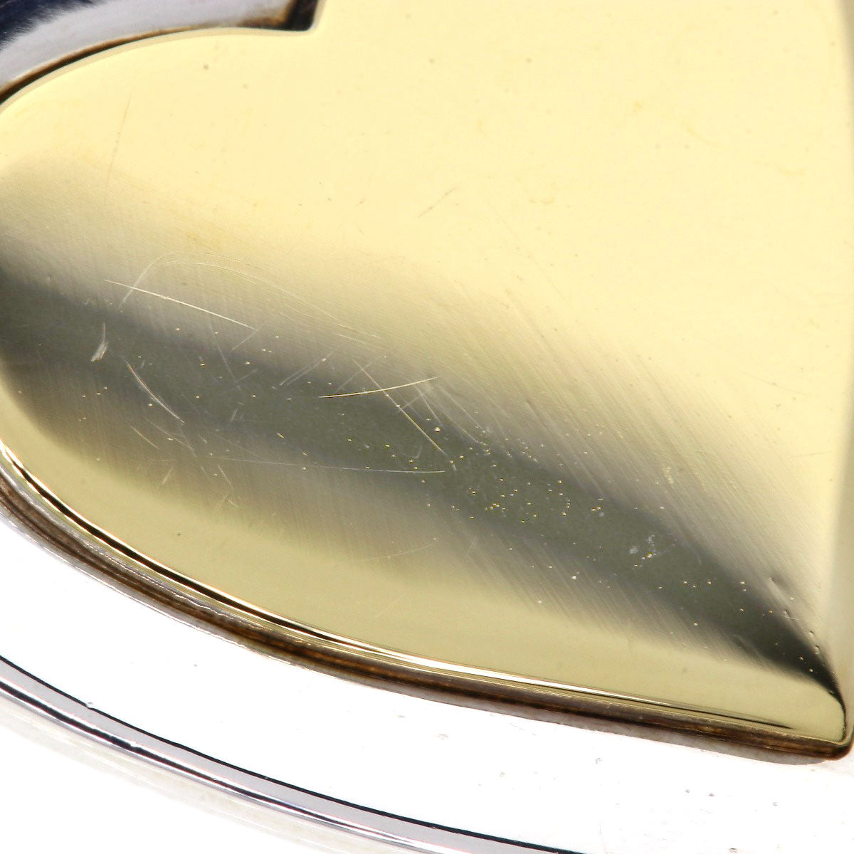 TIFFANY&Co. Heart motif Brooch Silver 18K Yellow GoldLadies [Used]