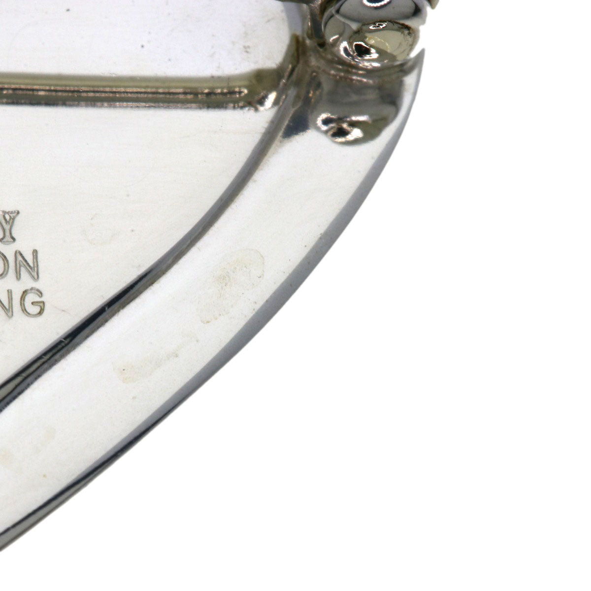 TIFFANY&Co. Heart motif Brooch Silver 18K Yellow GoldLadies [Used]