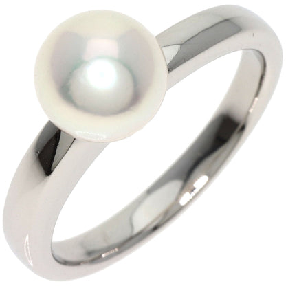 TASAKI   Ring Akoya Pearl Pearl Diamond Platinum PT900 Ladies