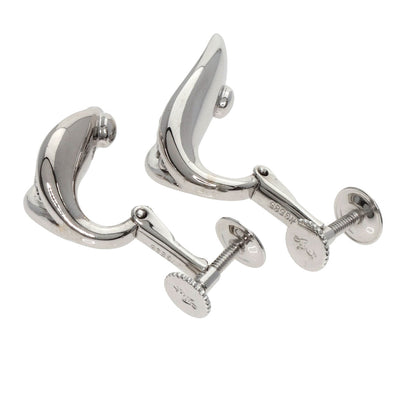 Jeunet Diamond Earring K14 White Gold White Gold750Ladies [Used]