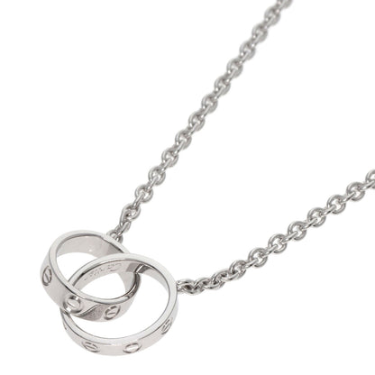 CARTIER   Necklace Baby love K18 White Gold Ladies