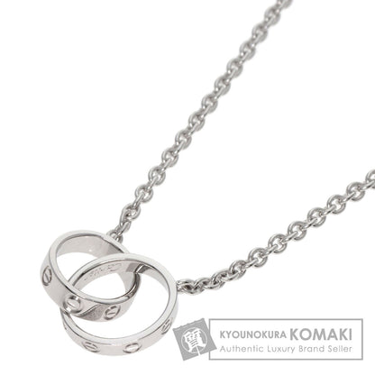 CARTIER   Necklace Baby love K18 White Gold Ladies