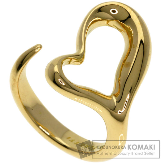 TIFFANY&Co.   Ring Open heart K18 Yellow Gold Ladies