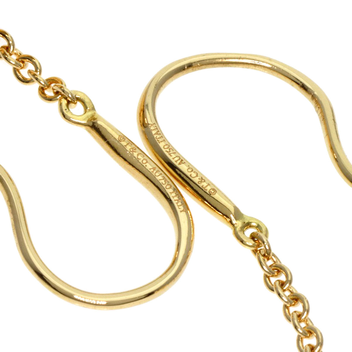 TIFFANY&Co.   earring Hardware ball hook K18 Yellow Gold Ladies