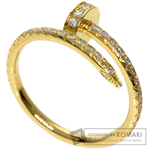 CARTIER   Ring Juste un Clou Diamond #51 Manufacturer Complete K18 Yellow Gold Ladies