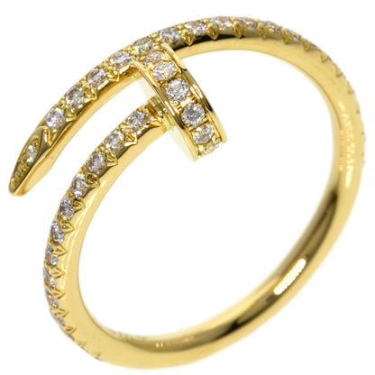 CARTIER   Ring Juste un Clou Diamond #51 Manufacturer Complete K18 Yellow Gold Ladies