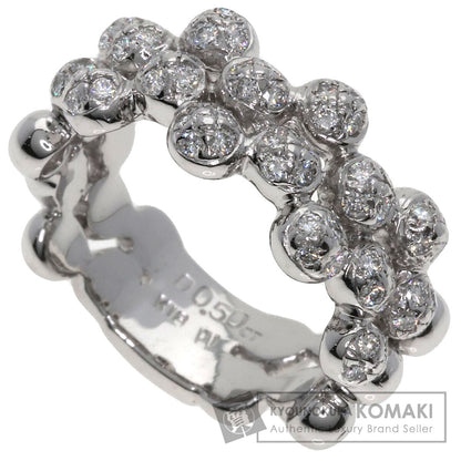 Ponte Vecchio Diamond Ring K18 White Gold Ladies [Used]