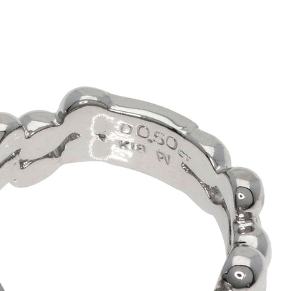 Ponte Vecchio Diamond Ring K18 White Gold Ladies [Used]