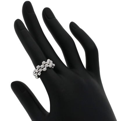 Ponte Vecchio Diamond Ring K18 White Gold Ladies [Used]