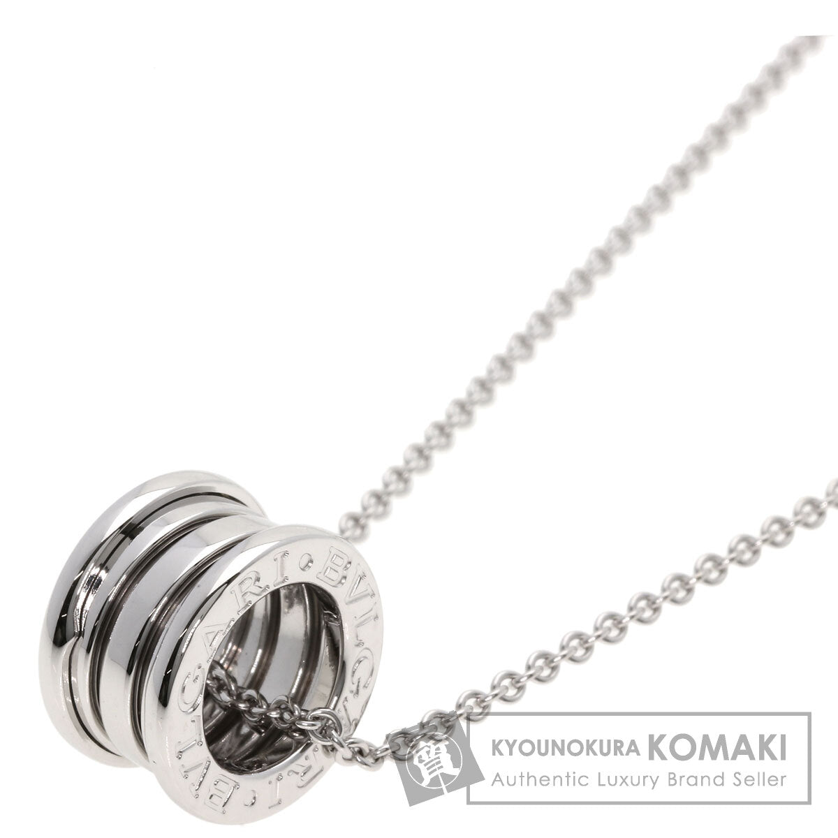 BVLGARI   Necklace B-zero1 B-zero1 K18 White Gold Ladies