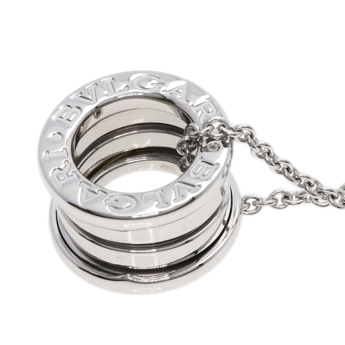 BVLGARI   Necklace B-zero1 B-zero1 K18 White Gold Ladies