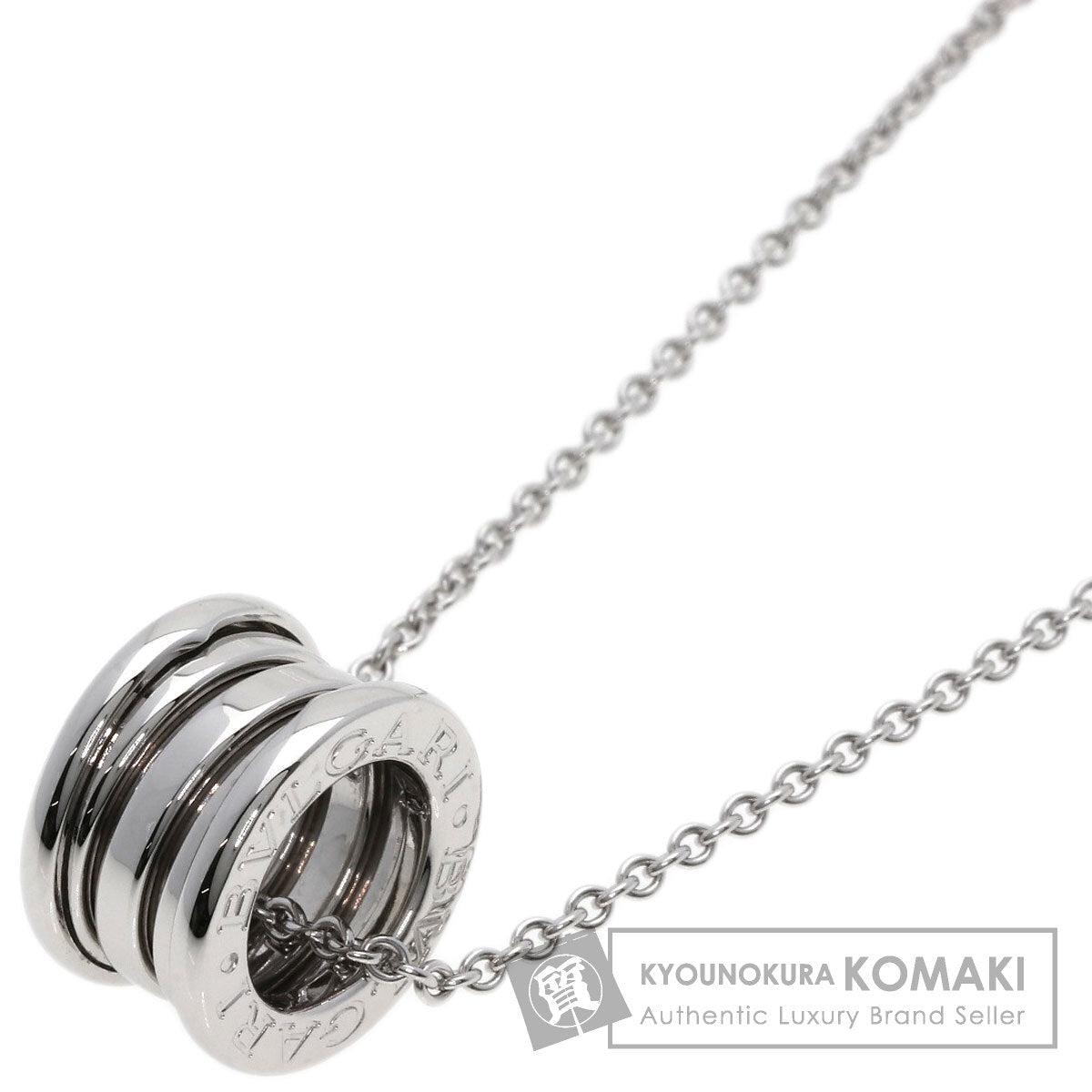 BVLGARI   Necklace B-zero1 B-zero1 K18 White Gold Ladies