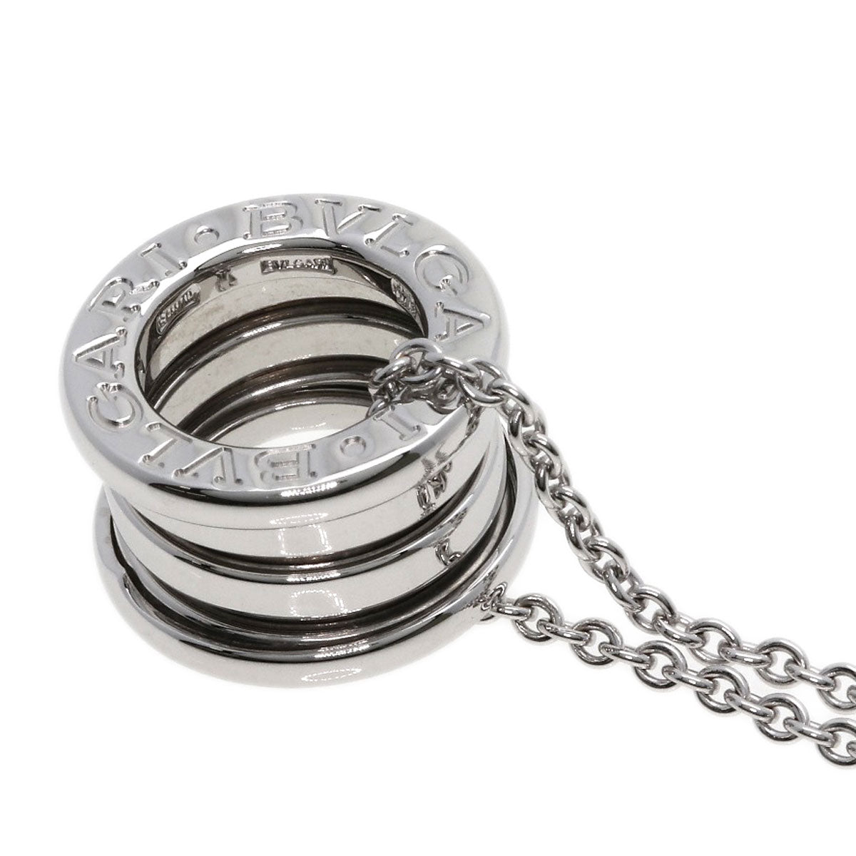 BVLGARI   Necklace B-zero1 B-zero1 K18 White Gold Ladies