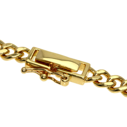 Curb chain Kihei 2 sides Necklace K18 Yellow Gold  31.7g　Ladies