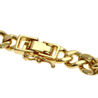 Curb chain Kihei 2 sides Necklace K18 Yellow Gold  45.3g　Ladies