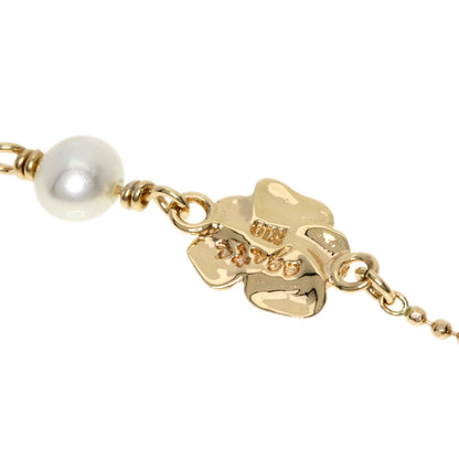 agete Pearl Pearl Bracelet K10 Pink Gold Ladies [Used]