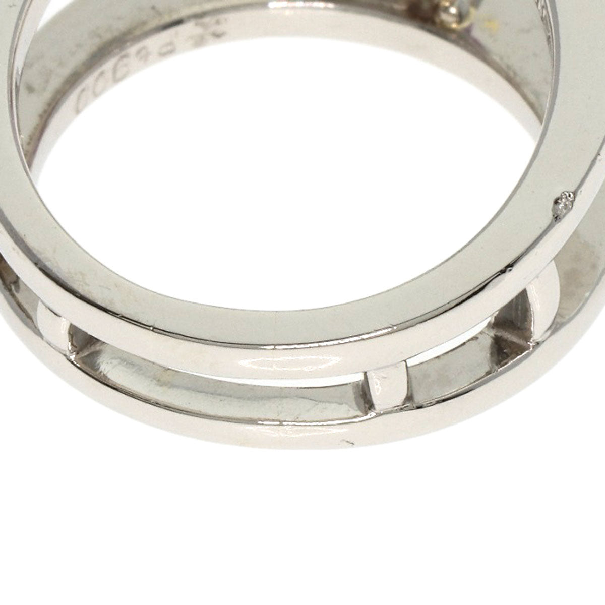 1.54ct Pink Sapphire Diamond Ring Platinum PT900  12.3g　Ladies