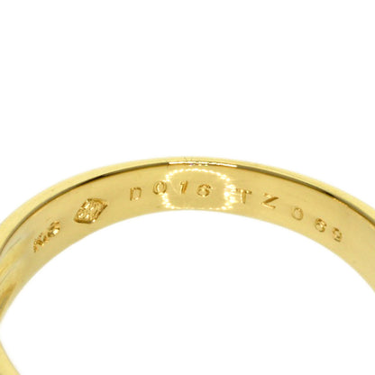 0.69ct Tanzanite Diamond Ring K18 Yellow Gold  4.6g　Ladies