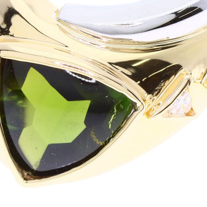 1.73ct Tourmaline Diamond Ring K18 Yellow Gold PT900 9.6g　Ladies