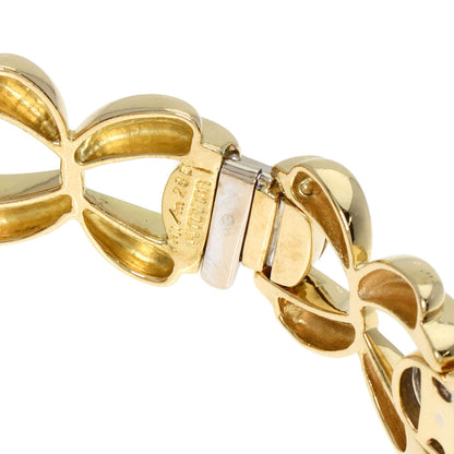 2.81ct Diamond Bracelet K18 Yellow Gold  47.1g　Ladies