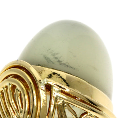 20.54ct Moonstone Diamond Ring K18 Yellow Gold PT900 12.4g　Ladies