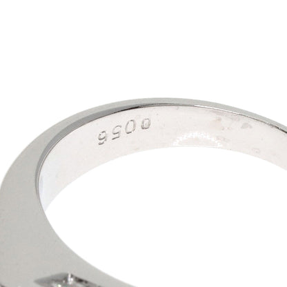 Diamond Shell Ring K18 White Gold  7.91g　Ladies