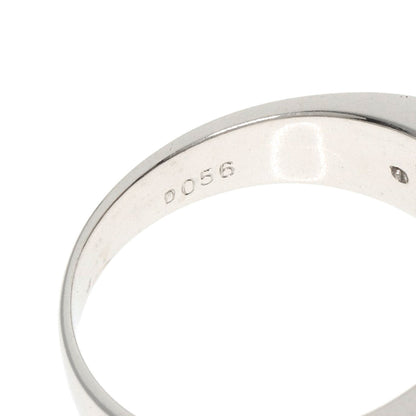 Diamond Shell Ring K18 White Gold  7.91g　Ladies