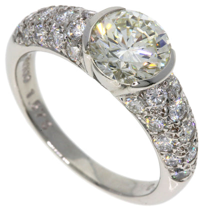 1.573ct Diamond Ring Platinum PT900  5.39g�@Ladies