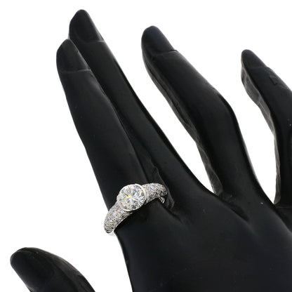 1.573ct Diamond Ring Platinum PT900  5.39g�@Ladies
