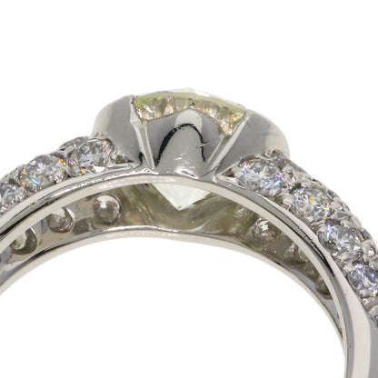 1.573ct Diamond Ring Platinum PT900  5.39g�@Ladies