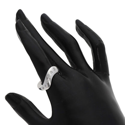 0.229ct Diamond Ring K18 White Gold  7.61g　Ladies
