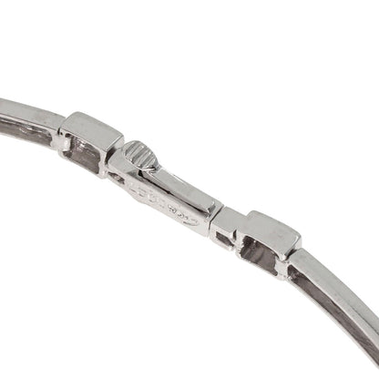 0.27ct Diamond Bracelet K14 White Gold  8.27g　Ladies