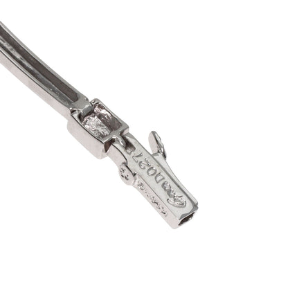 0.27ct Diamond Bracelet K14 White Gold  8.27g　Ladies